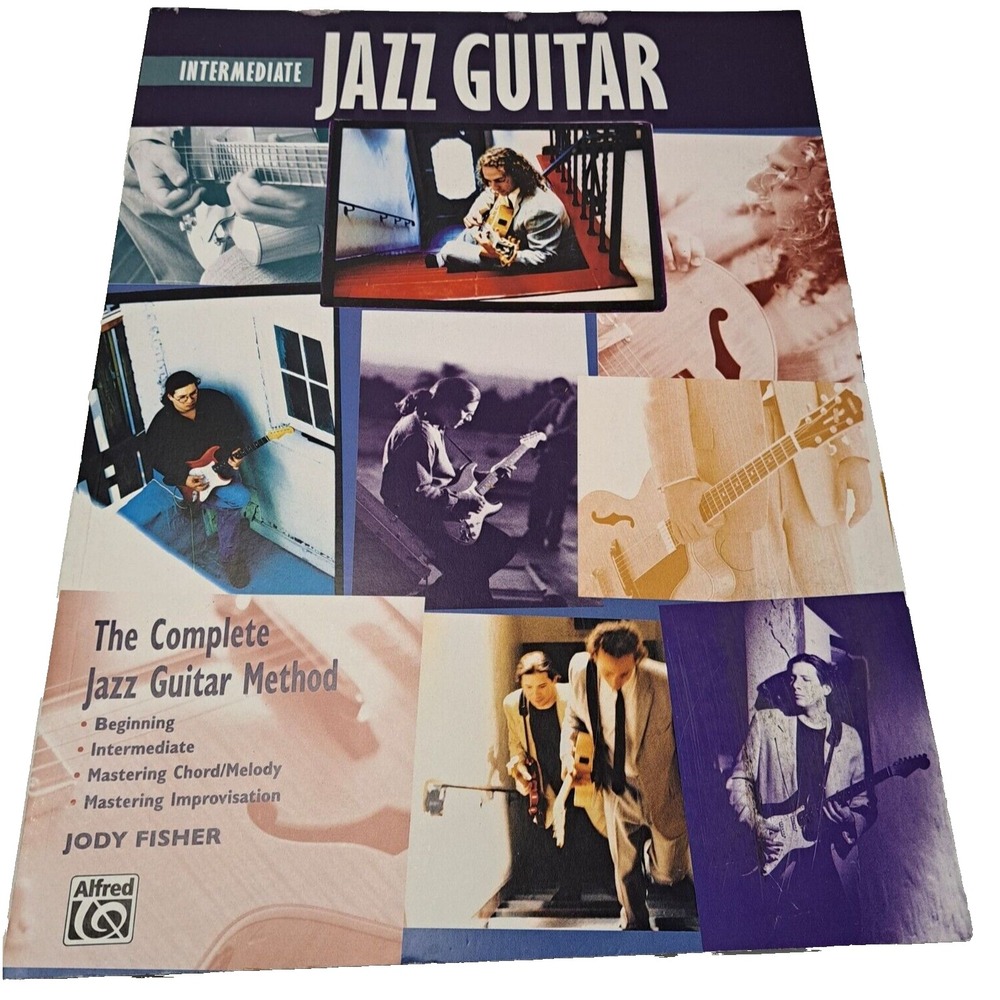 Intermediate Jazz‎ Guitar Music Method Book Alfred Paperback Jody Fisher
